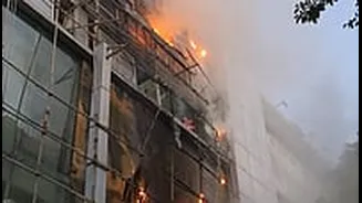 Pune VIDEO: Massive Fire breaks Out At City One Mall In Pimpri Chinchwad; No Casualties Reported
