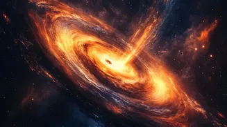 Swift's View of the Unusual Black Hole in Focus Through NASA Swift's Off-Centre Black-Hole Discovery
