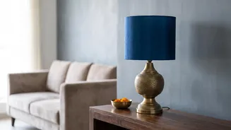 Style Homes For Navratri & Dussehra: Low-Cost Living Room Ideas With Brass Lamps