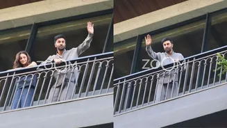 Ranbir Kapoor Celebrates 44th Birthday With Wife Alia Bhatt By His Side, Waves At Fans - WATCH