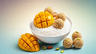 Guilt-Free Summer Delight: Easy No-Cook Mango Coconut Laddoo Recipe
