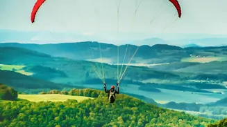 Top Paragliding Destinations In India Offering Breathtaking Views Of Green Valleys