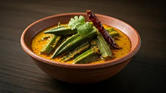Bendekayi Puli Koddel: A Flavorful South Indian Okra Curry Recipe