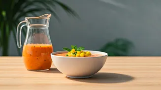 This Savory Mango Mint Gazpacho Is Perfect For Humid Days