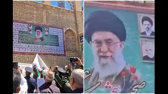 Is Iran's New Supreme Leader Dead? Mojtaba Khamenei Portrait In Mural Fuels Speculation