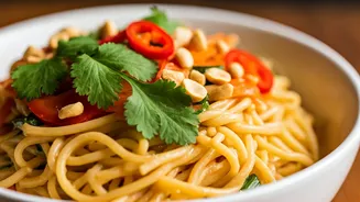 Sanjeev Kapoor's Speedy Thai Peanut Noodles: A Creamy & Spicy Delight