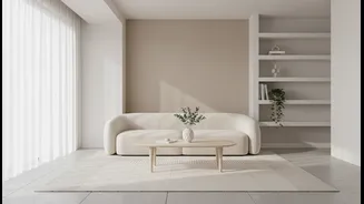 Choose Rounded Furniture Carefully To Preserve Movement In Compact Rooms