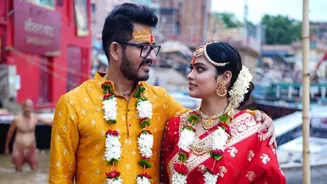 বিয়ের বিতর্কের মাঝে গীতাপাঠ! ‘অহঙ্কার ত্যাগের’ বার্তা দিয়ে কী বোঝাতে চাইলেন হিরণের নতুন বউ হৃতিকা?