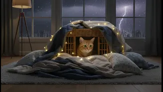 A Secure Indoor Zone Can Reduce The Risk Of Escape During Thunder
