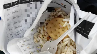 ‘Privacy Is A Joke’: Mumbai Man Buys Bhel Puri, Gets It Wrapped Inside Random ‘Bank Statement’