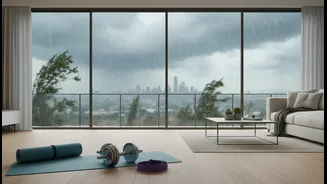 Rain-Proof Fitness Routines For Busy Weekdays