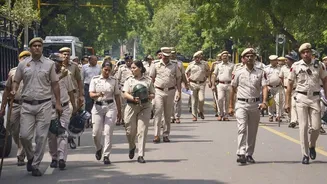 Delhi On Alert: 6,000 Cops, CAPF Personnel Deployed Ahead Of CJP’s Central Park Protest