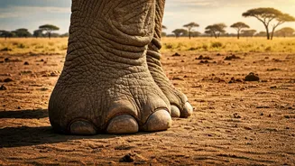 Elephant's Feet: Nature's Seismic Senses