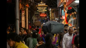 Navigating Festive Shopping During Heavy Rain in India