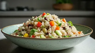 Transform Leftover Rice Into A Crowd-Pleasing Salad