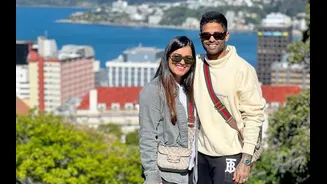 Suryakumar Yadav recreates 2024 picture with T20 World Cup trophy and his wife