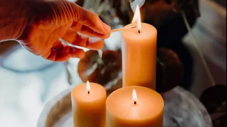 How to use aromatherapy candles to reduce stress