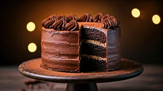 The Most Aesthetic Vintage Chocolate Fudge Cake Trend Ever