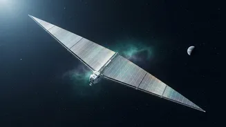 How Solar Sails Harness Solar Radiation Pressure To Cruise Across The Solar System