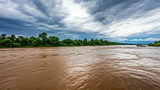 Northeast India River Regions Placed On Vital Orange Alert
