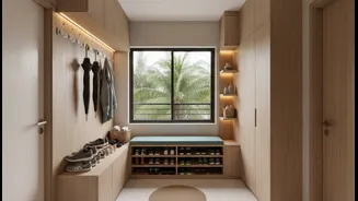 How Space-Saving Modular Mudrooms Protect Compact Indian Flats From Messy Monsoon Umbrella Runoffs