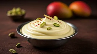 Weekend Treat Sorted With Creamy Sweet Traditional Saffron Shrikhand