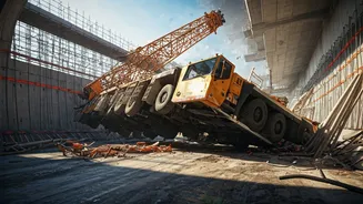 Massive 400-Tonne Crane Fails at Mumbai Metro Site, Causing Disruption and Injuries