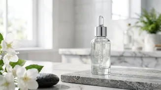 Skincare replaces heavy festive makeup