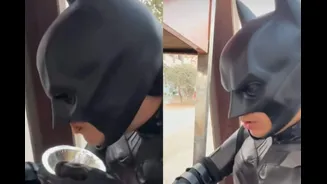‘Batman’ Can’t Resists Gol Gappe, Requests Vendor ‘Mirchi Kaam & Meetha Zaada’, Internet Says ‘Ek Sukha Bhi’