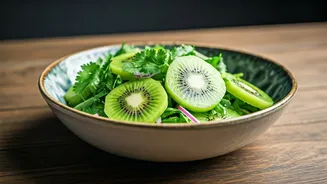 This Delicious Savory Kiwi Salad Is Pure Comfort