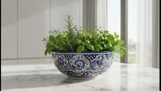 Traditional Rajasthan Pottery Finds New Life Through Contemporary Kitchen Design