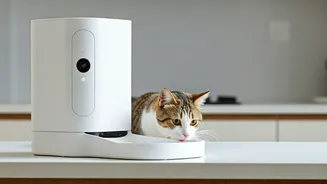Single Pet Parents Swear By Live-Camera Smart Automated Feeders