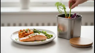 Food Waste Falls when Portions Match the People at the Table