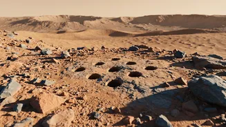 Scientists Debate Strange Holes On Mars Found By NASA Curiosity Rover
