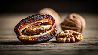 Dates and Walnuts Are a Delicious Treat