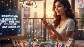 10-Minute Delivery, 15-Minute Glow: Beauty Sales Surge 160% on Quick-Commerce Apps