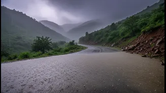 North India's Wet Spell Continues Into The Weekend
