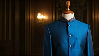 The Nehru Jacket: From Royal Courts to Global Catwalks - An Enduring Style Story