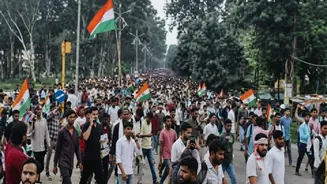 Jharkhand: Students protesting against exam irregularities march to Vidhan Sabha