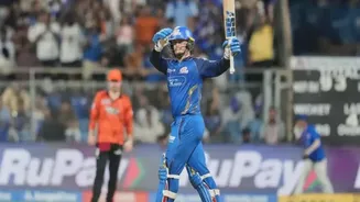 Ryan Rickelton’s century headlines Mumbai Indians’ dominant batting display