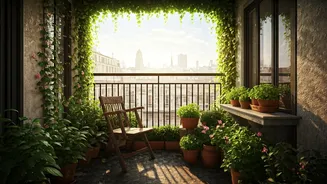 Tiny Balconies Are Becoming Personal Green Retreats