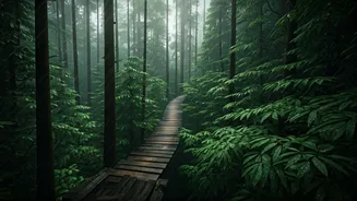 Forest Canopy Walks Feel Magical During Monsoon
