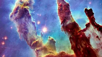 Thousands Of Comet-Like Pillars Appear In Webb's Helix Nebula Image