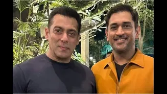 Salman Khan Poses With MS Dhoni, Inside Photos From Superstar’s 60th Birthday Bash Go Viral