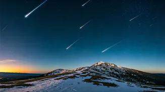 See Comets and Meteors in October Skies