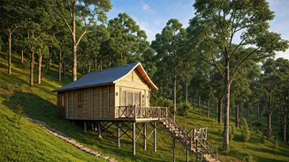Skip Commercial Resorts For Sustainable Bamboo Cabins In Quiet Vagamon