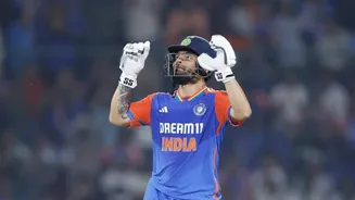 Rinku Singh slams his 20th List A fifty: Key stats