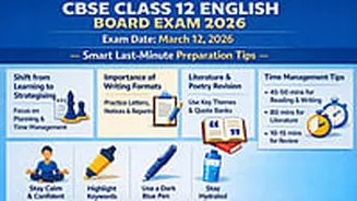CBSE Class 12 English Exam On March 12, 2026: Expert Shares Smart Last-Minute Preparation Tips