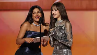 Priyanka Chopra dazzles in Dior, presents Golden Globe with Lisa