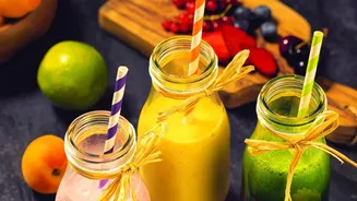 Swap soda for smoothies and kokum